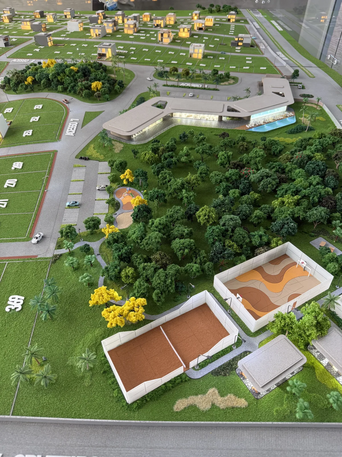 Maquete física Vasco, escala 1:150 — vista 11
