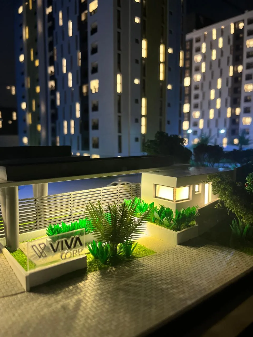 Maquete física VivaCorp, escala 1:75 — vista 7