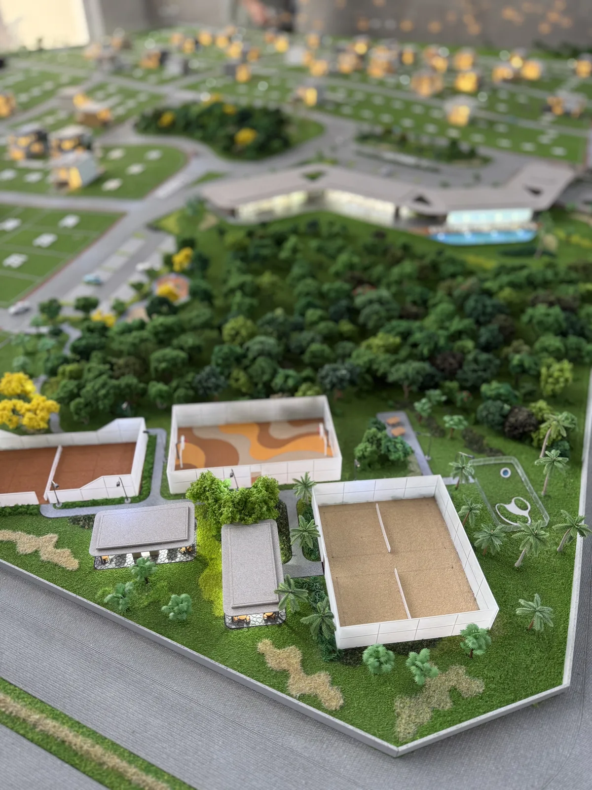 Maquete física Vasco, escala 1:150 — vista 8