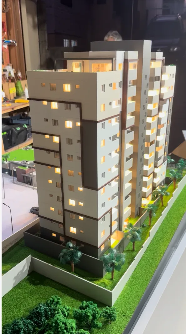 Maquete física NGN, escala 1:64 — vista 8