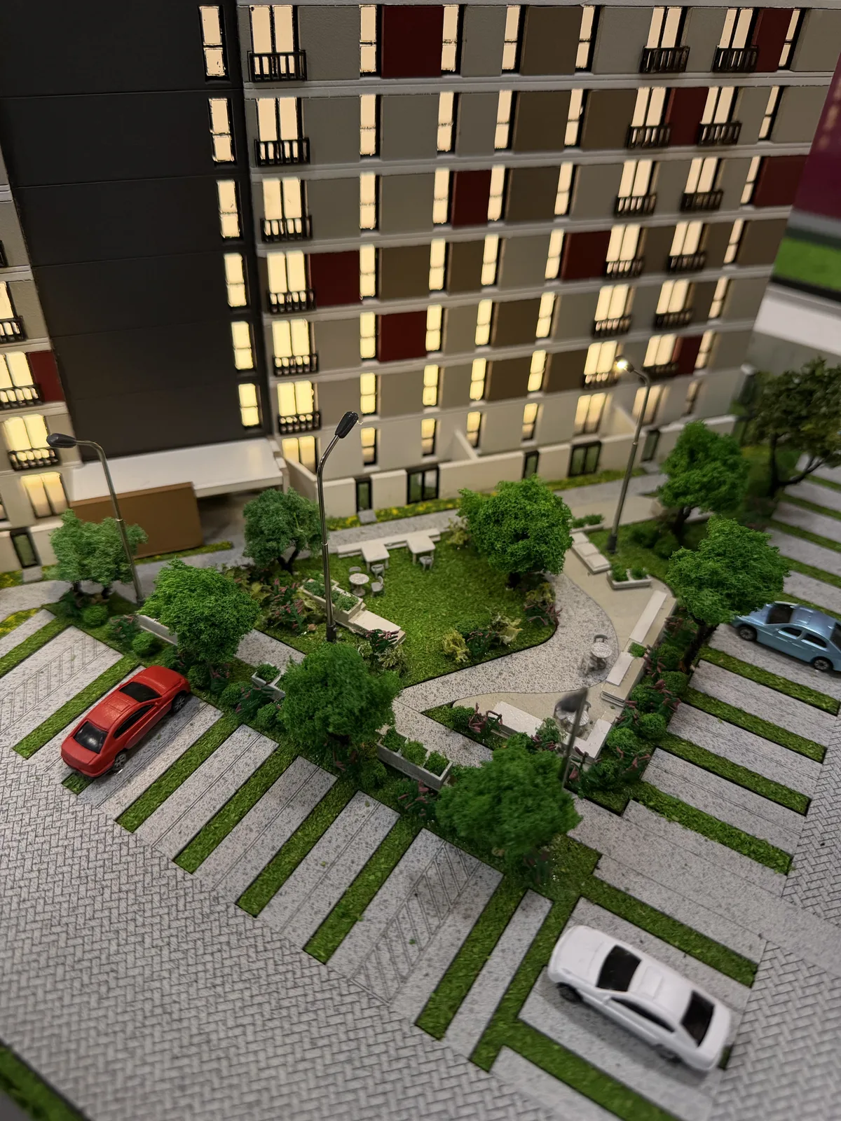 Maquete física VivaCorp, escala 1:150 — vista 8