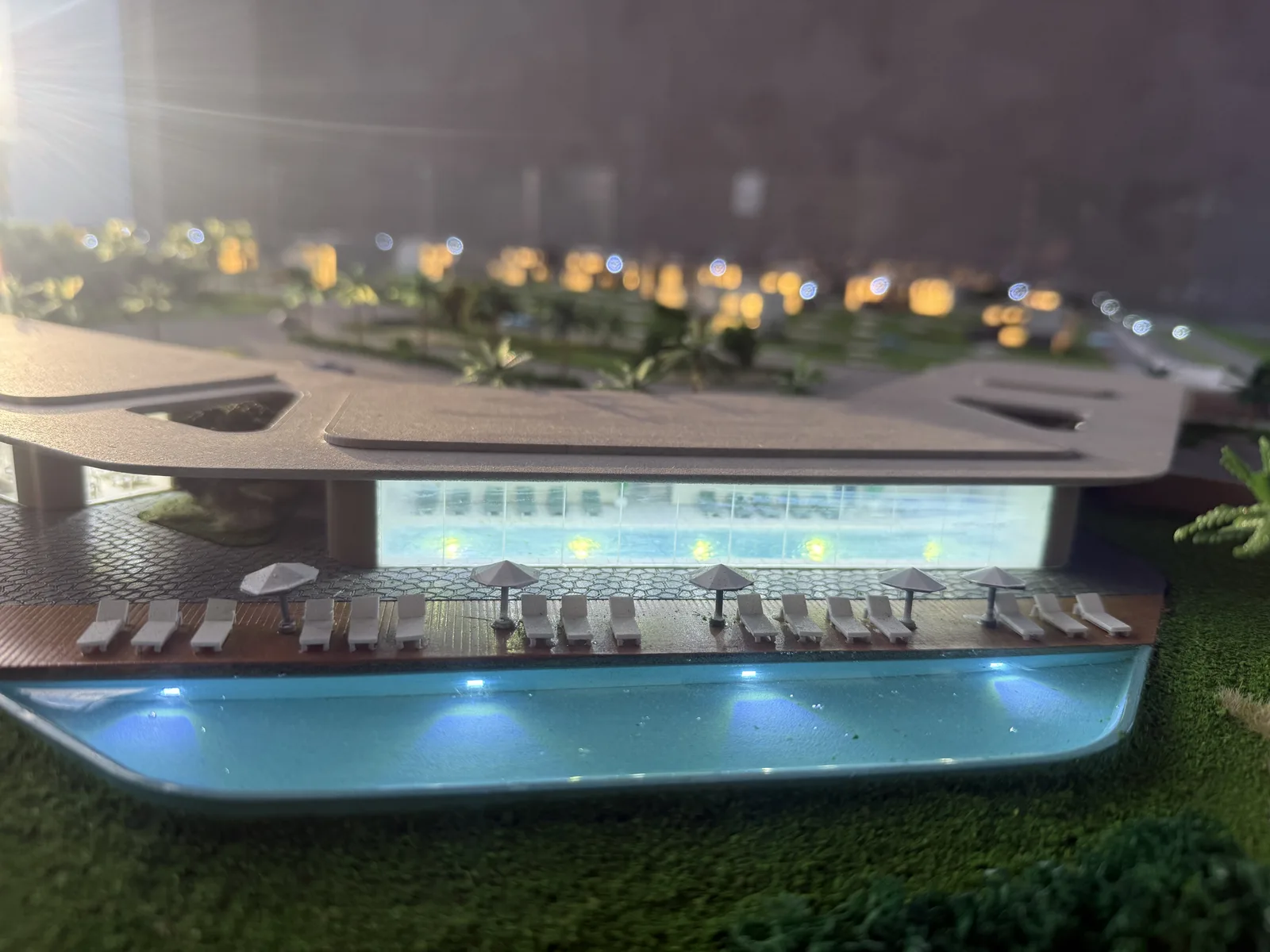 Maquete física Vasco, escala 1:150 — vista 2