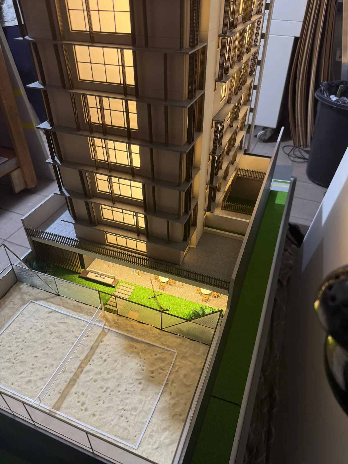Maquete física Masif, escala 1:50 — vista 4