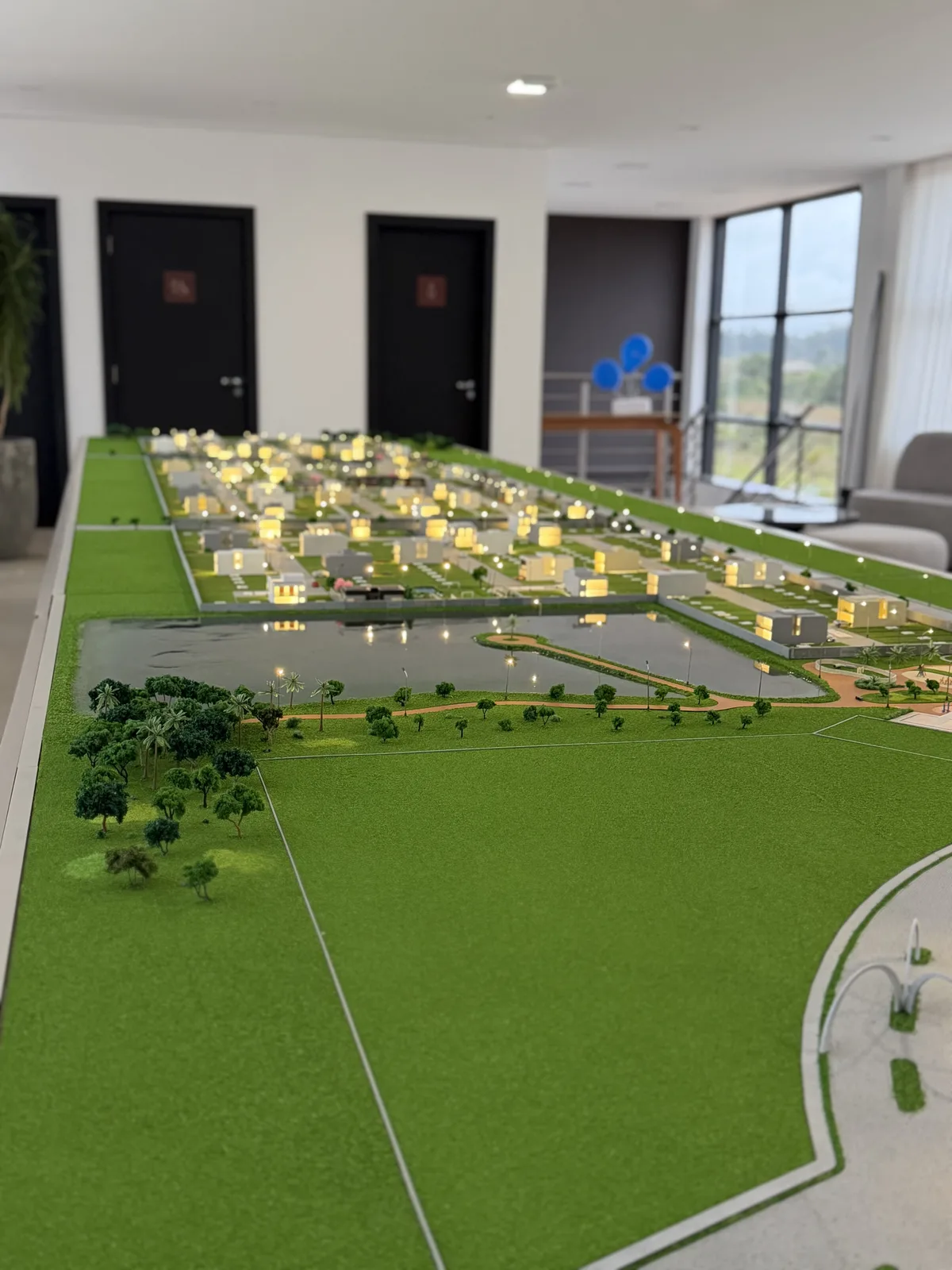 Maquete física Ábaco, escala 1:150 — vista 7