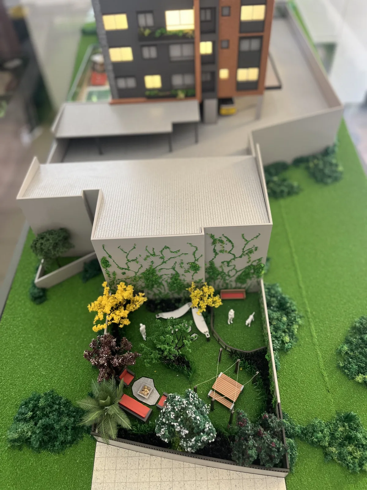 Maquete física Mocellin, escala 1:64 — vista 3