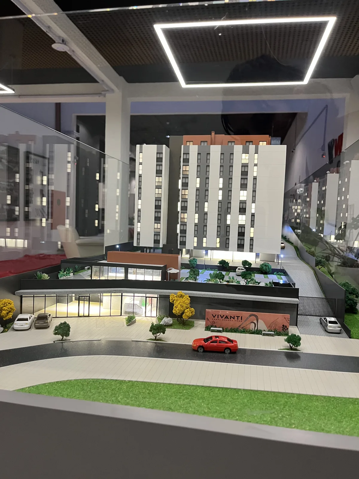 Maquete física VivaCorp, escala 1:75 — vista 9