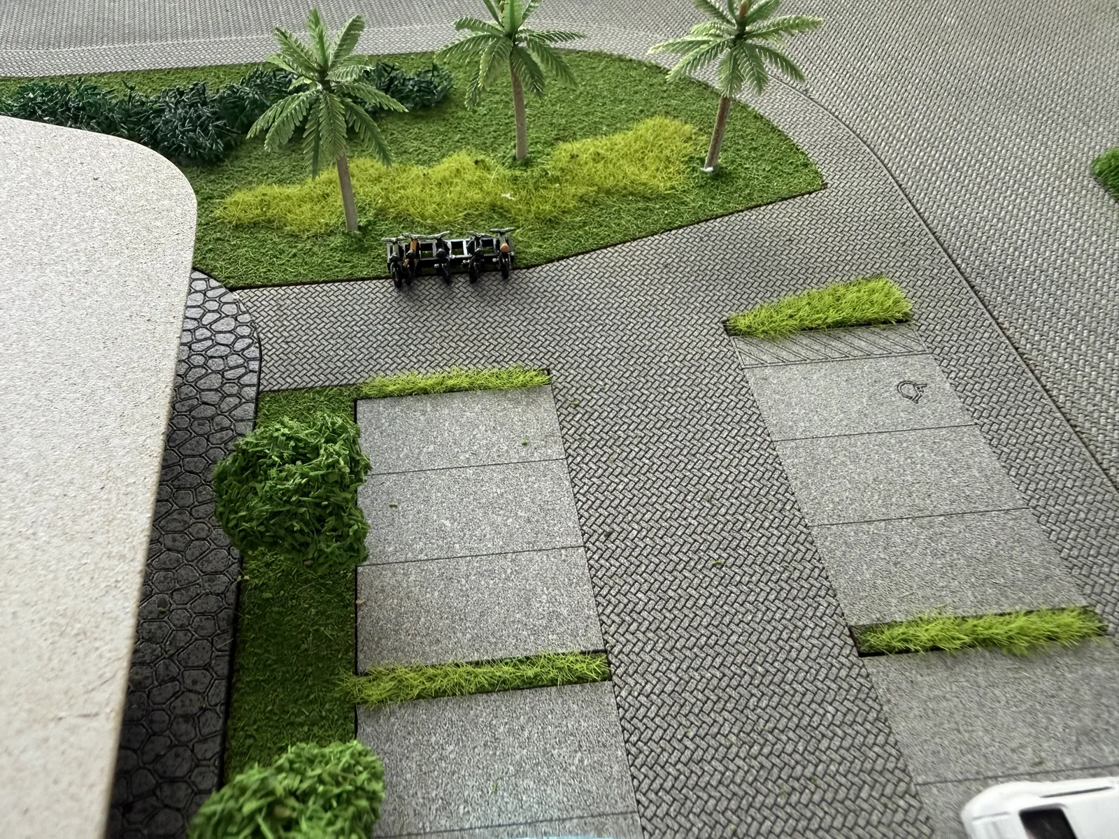 Maquete física Vasco, escala 1:150 — vista 4