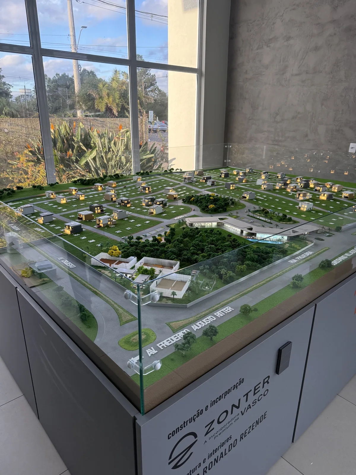 Maquete física Vasco, escala 1:150 — vista 10