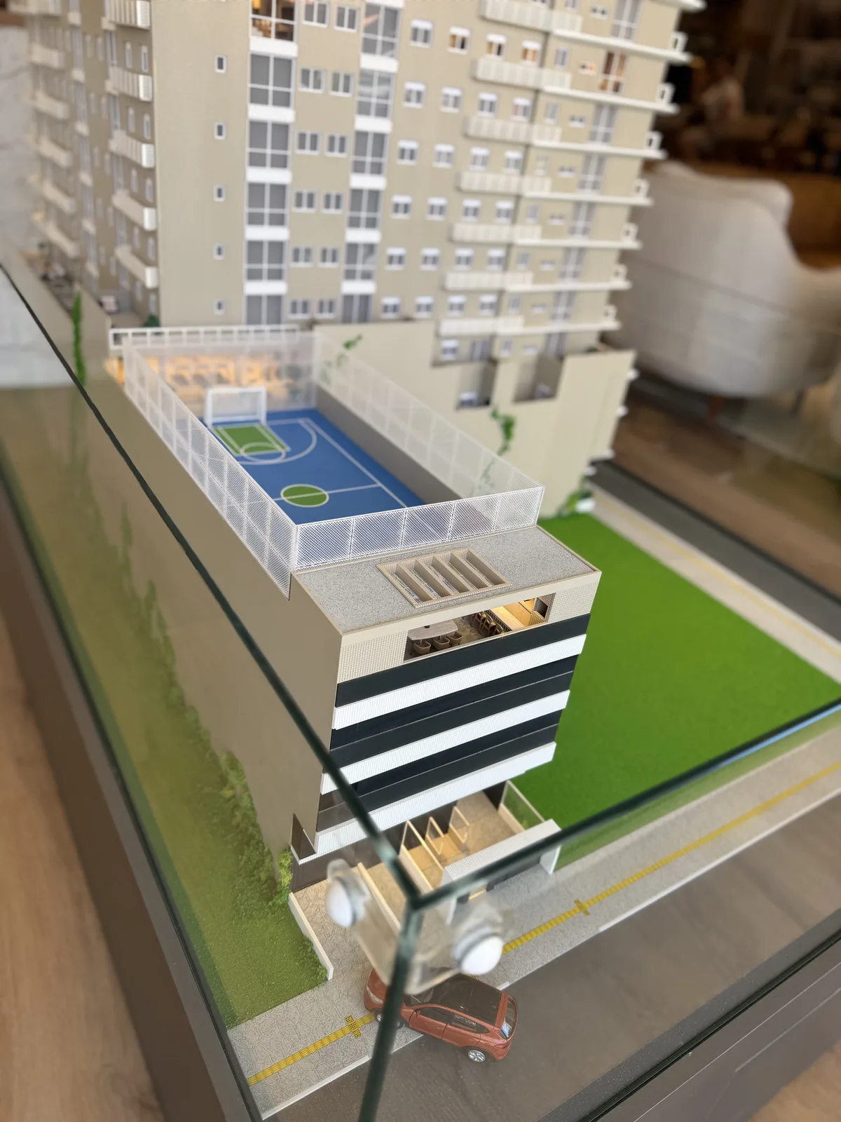 Maquete física Pugen, escala 1:50 — vista 9