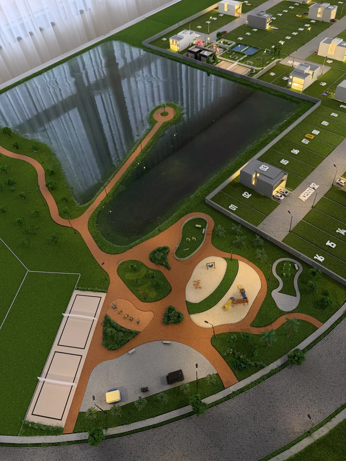 Maquete física Ábaco, escala 1:150 — vista 4