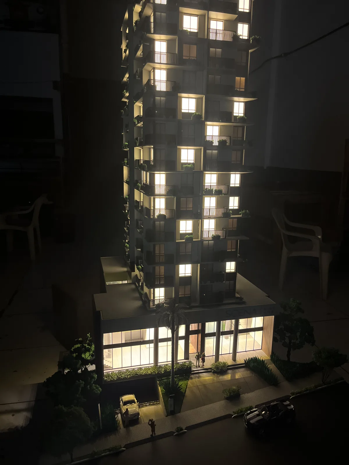 Maquete física Dalla, escala 1:50 — vista 8