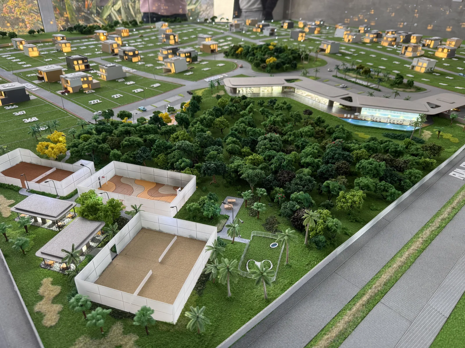 Maquete física Vasco, escala 1:150 — vista 6