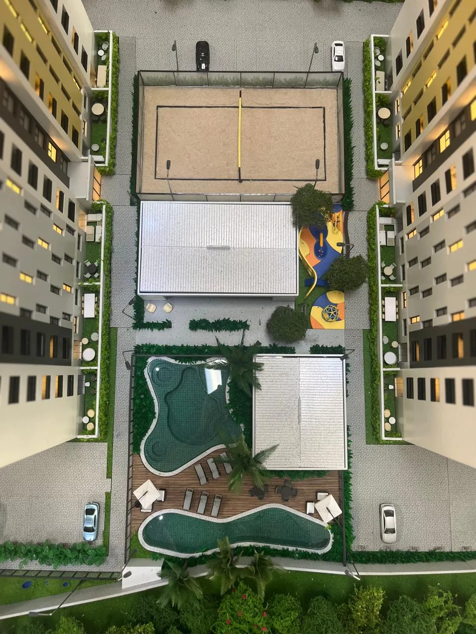 Maquete física VivaCorp, escala 1:75 — vista 4