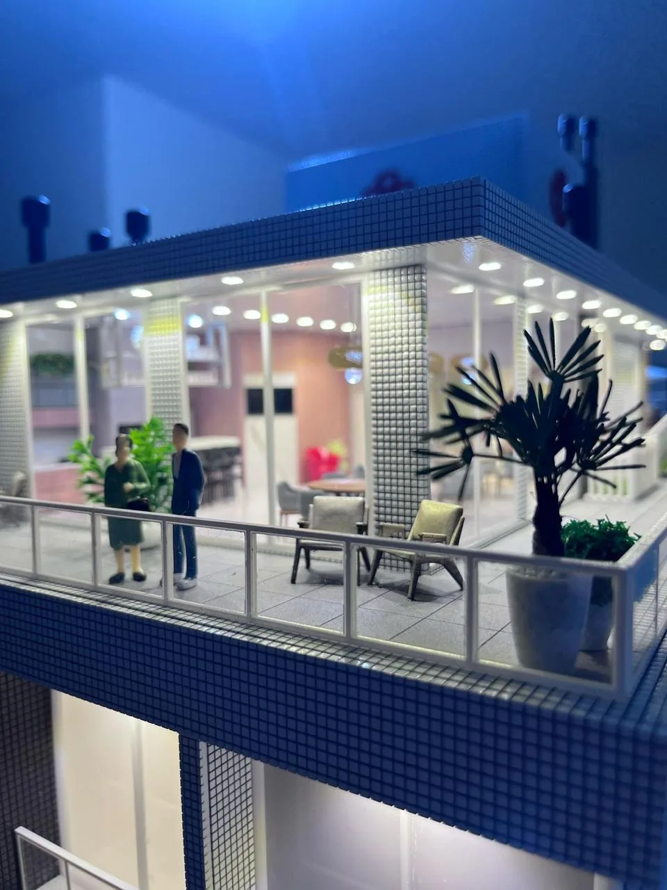 Maquete física Pugen, escala 1:50 — vista 7
