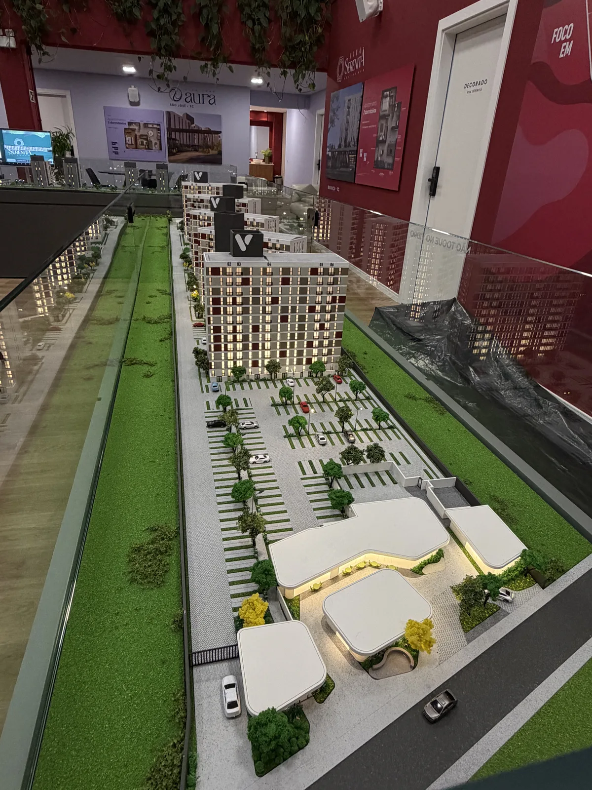 Maquete física VivaCorp, escala 1:150 — vista 4