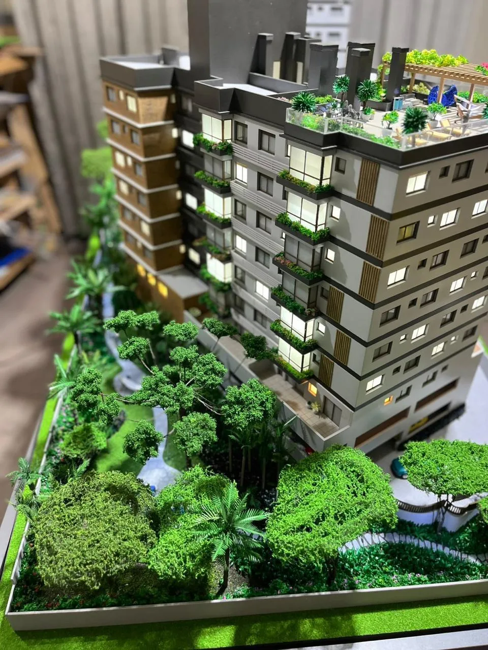 Maquete física Imobel, escala 1:64 — vista 6