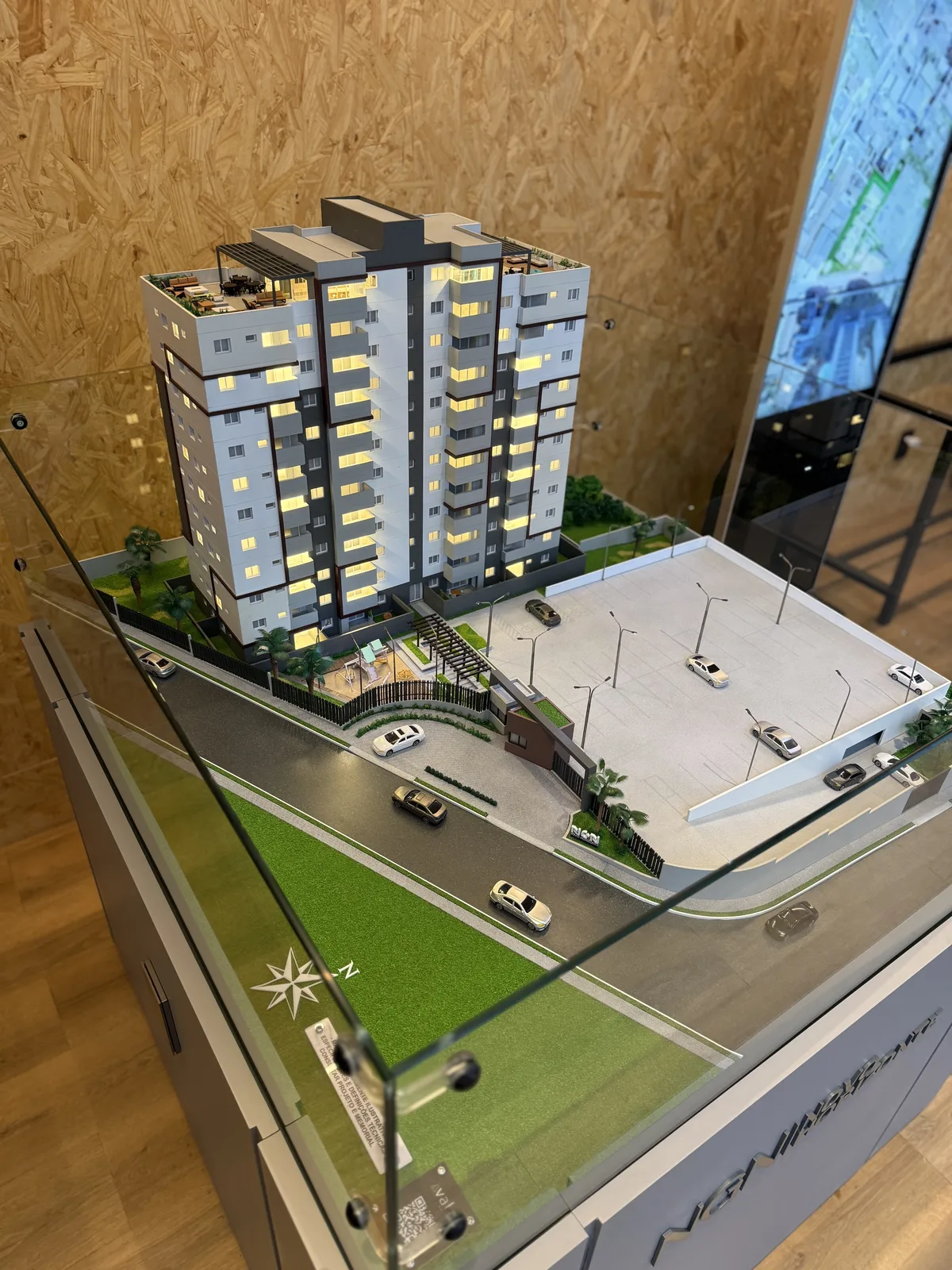Maquete física NGN, escala 1:64 — vista 2