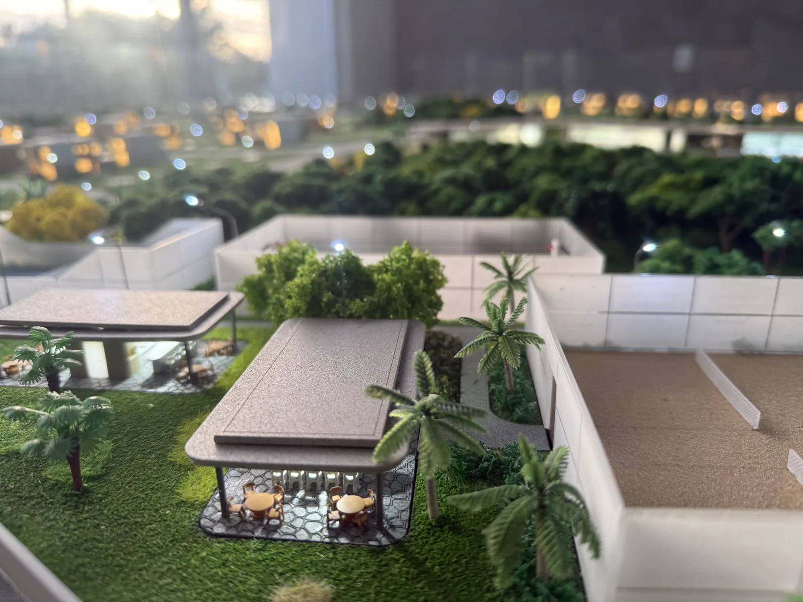 Maquete física Vasco, escala 1:150 — vista 1