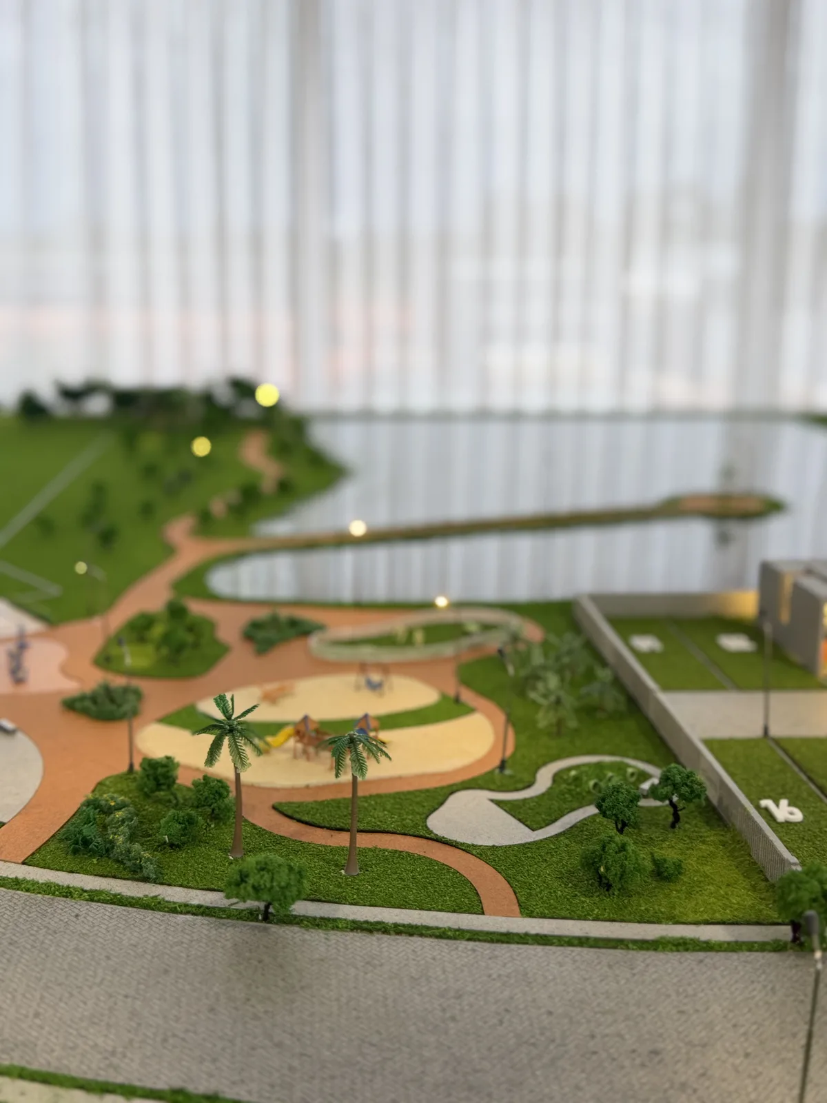 Maquete física Ábaco, escala 1:150 — vista 3