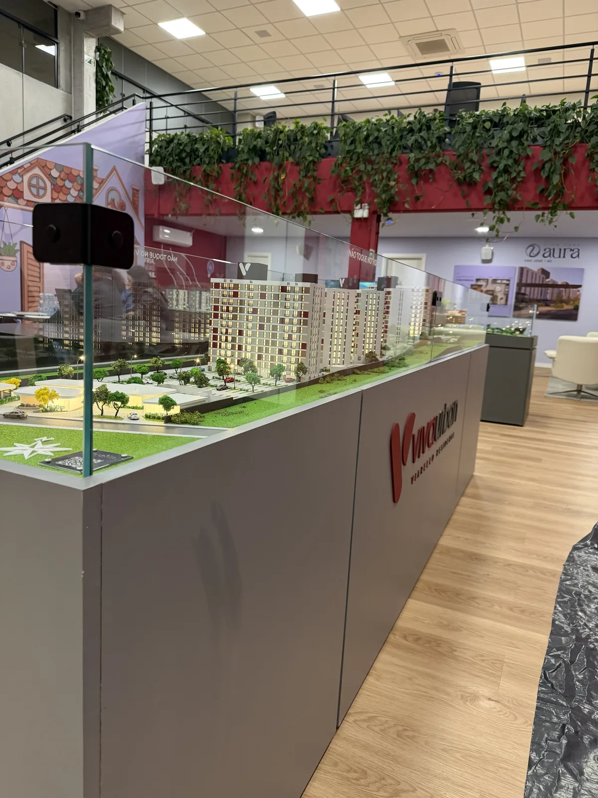 Maquete física VivaCorp, escala 1:150 — vista 2
