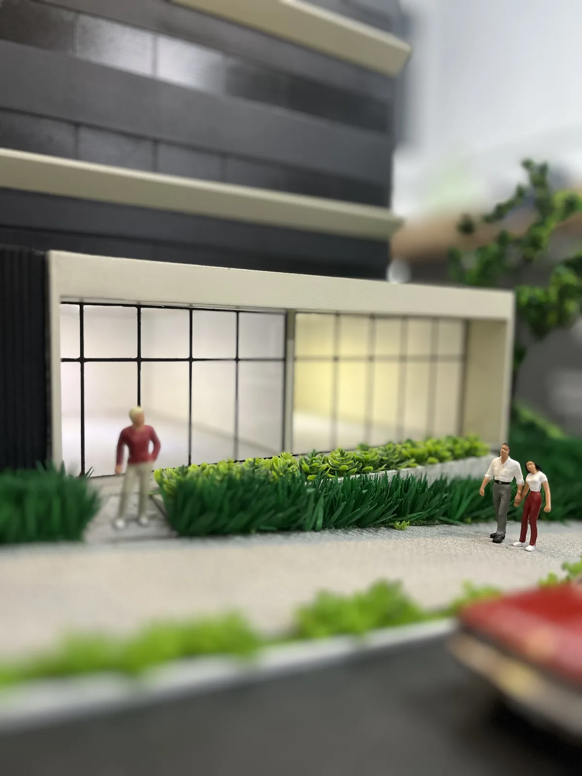 Maquete física Dalla, escala 1:50 — vista 1