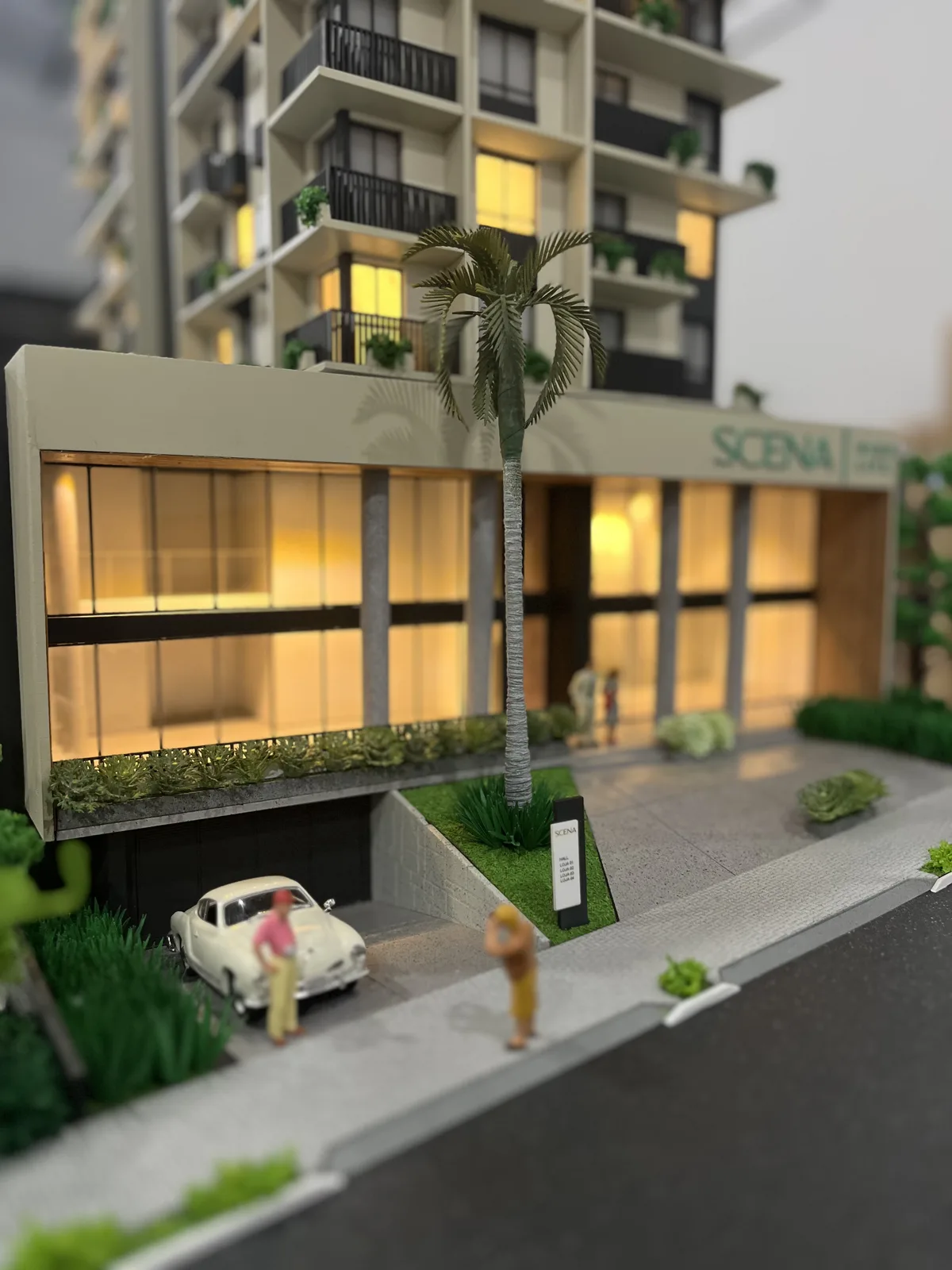 Maquete física Dalla, escala 1:50 — vista 4