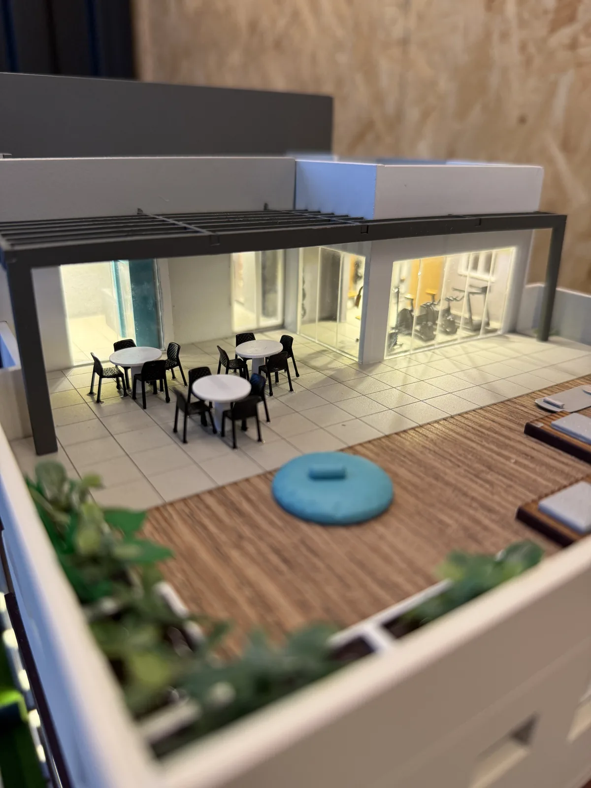 Maquete física NGN, escala 1:64 — vista 5