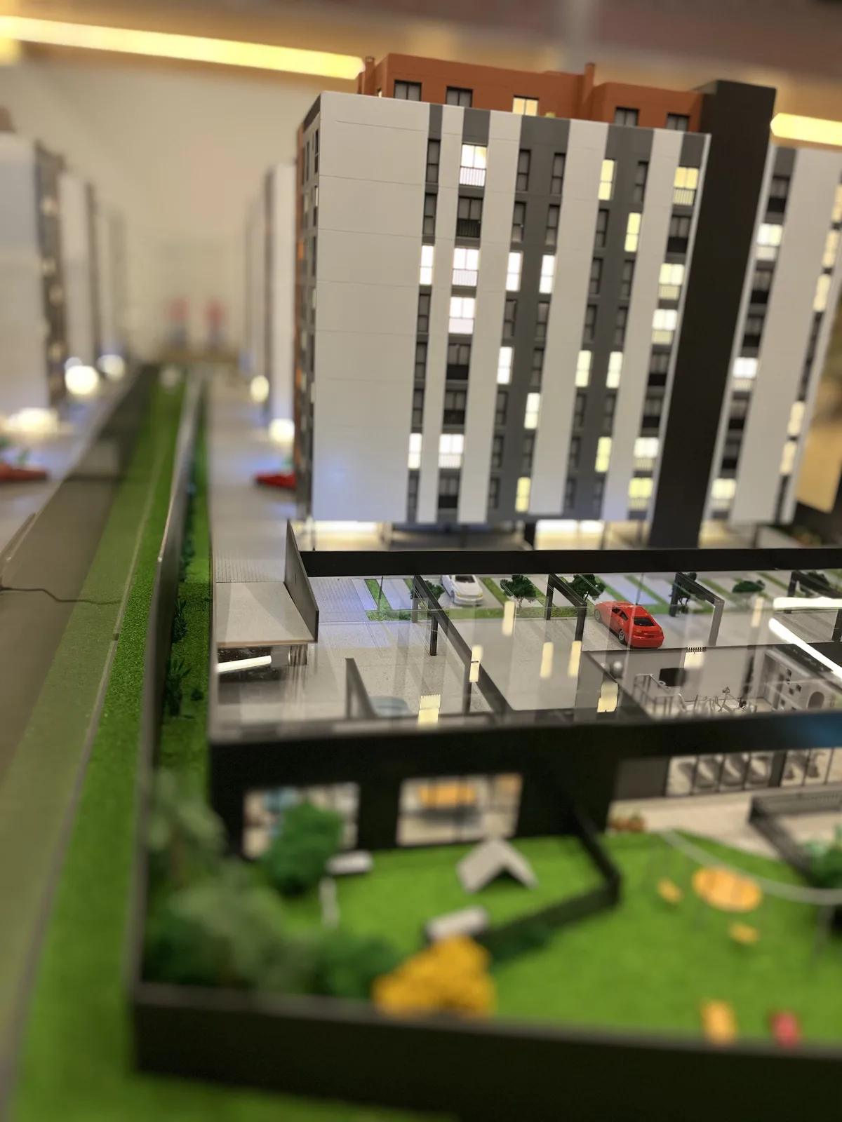 Maquete física VivaCorp, escala 1:75 — vista 4