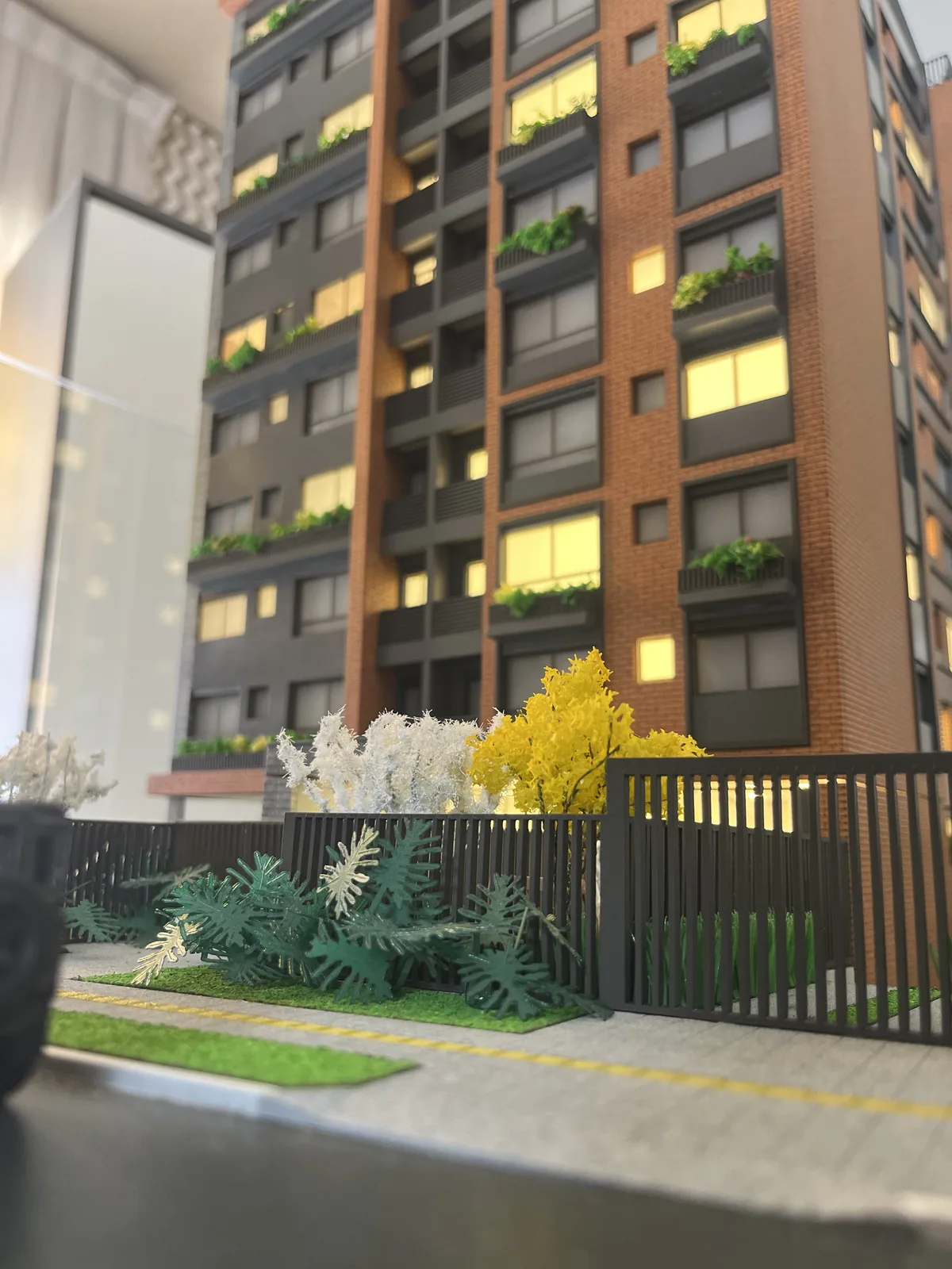 Maquete física Mocellin, escala 1:64 — vista 4