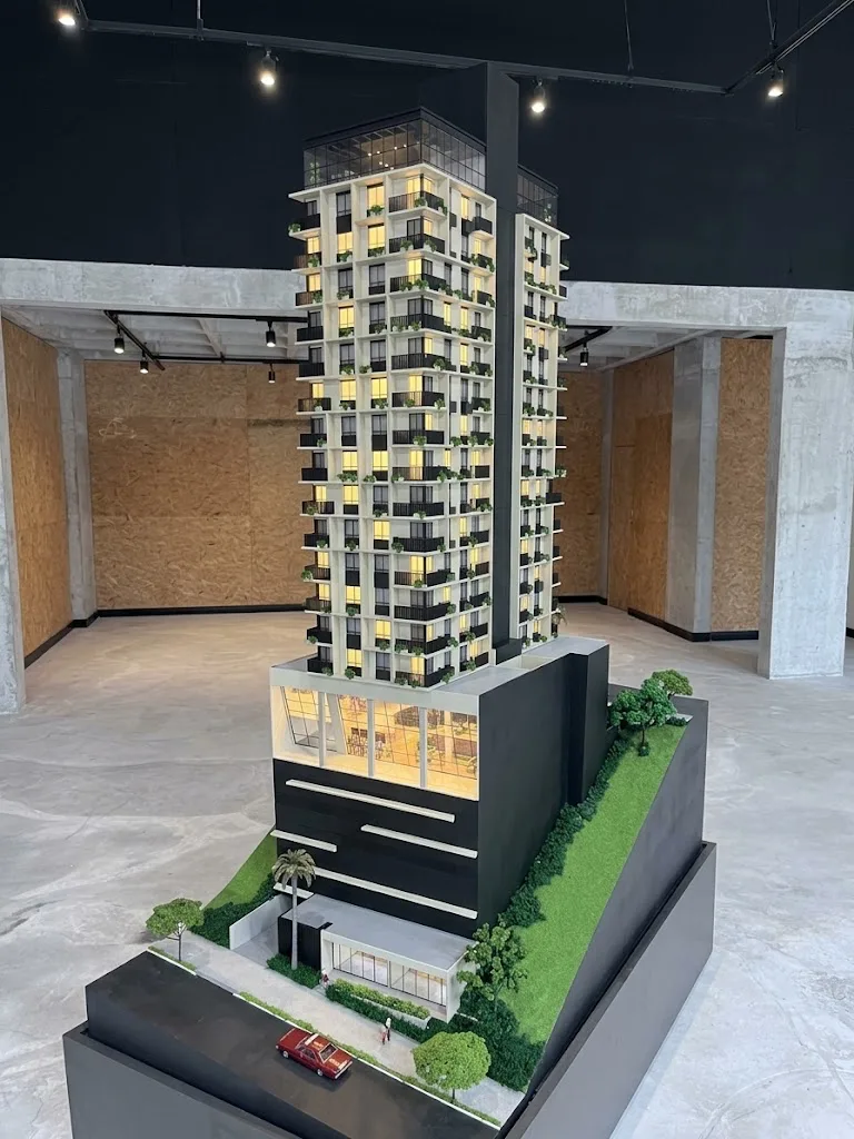 Maquete física Dalla, escala 1:50 — vista 3