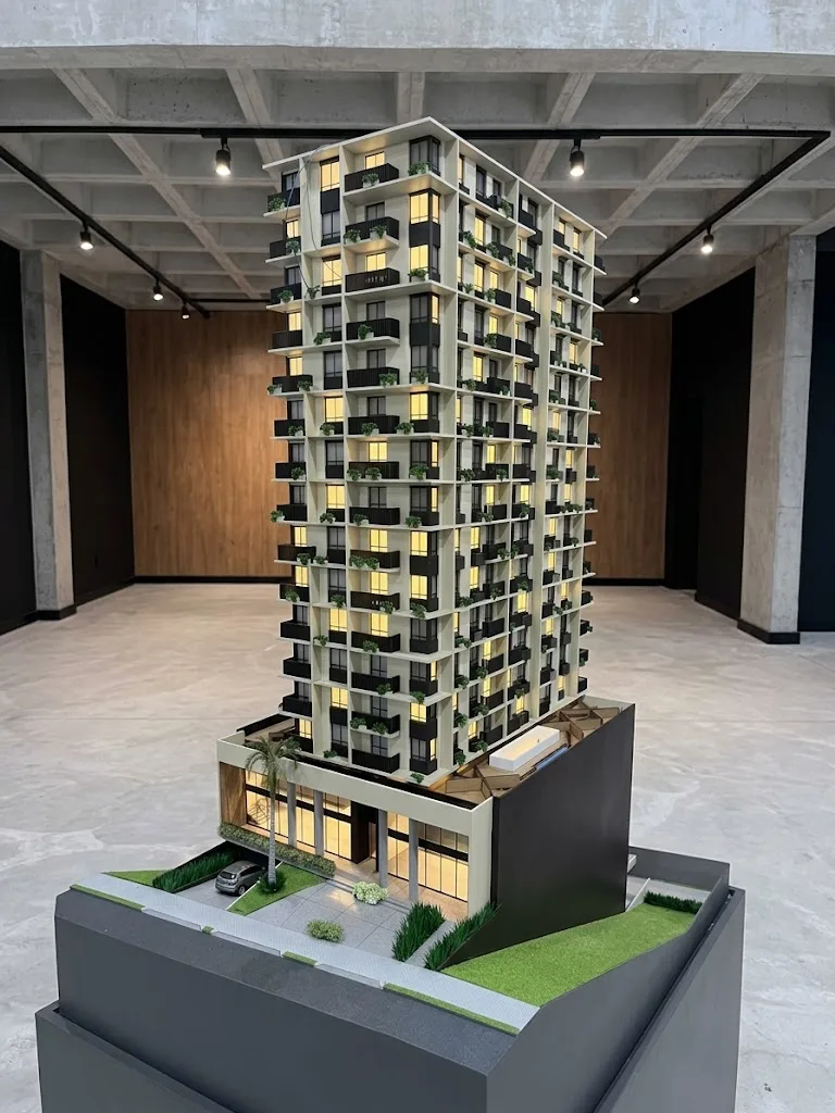 Maquete física Dalla, escala 1:50 — vista 2