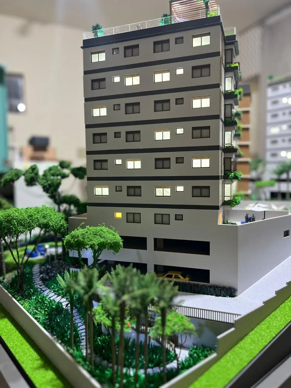 Maquete física Imobel, escala 1:64 — vista 7