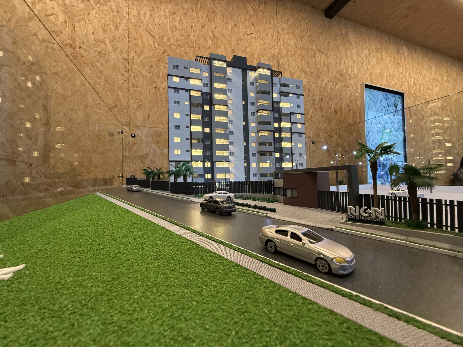 Maquete física NGN, escala 1:64 — vista 3