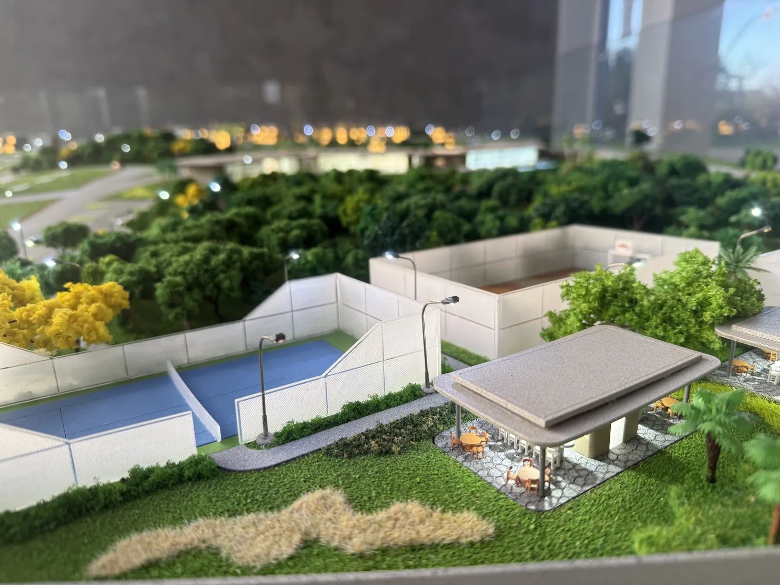 Maquete física Vasco, escala 1:150 — vista 3